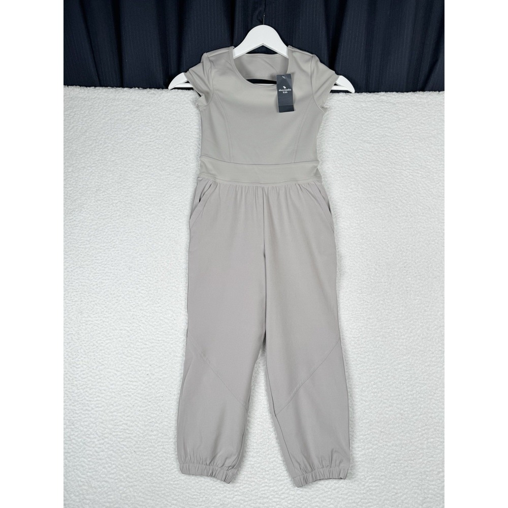 NEW - ABERCROMBIE KIDS 5/6 Your Personal Best Short Sleeve Jumpsuit